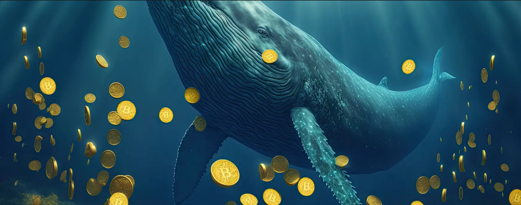 Le balene inviano 850 milioni di dollari in Bitcoin in 24 ore