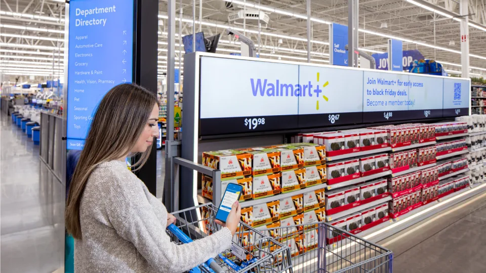 Il titolo di Walmart scende mentre le vendite positive sono compensate da una guida cauta